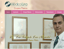 Tablet Screenshot of medicolira.com